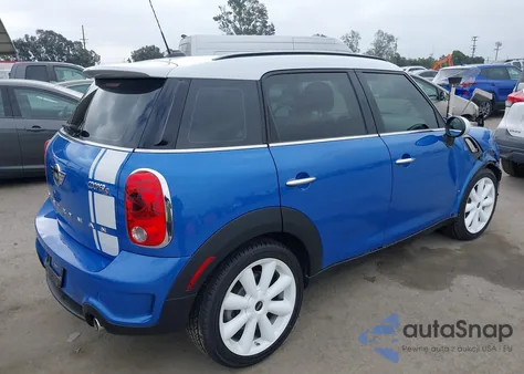 2013 Mini Countryman Cooper S z USA, uszkodzony, nr VIN WMWZC3C5XDWP23197